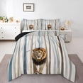thumbnail image 1 of Erosebridal Ensembles de Couette Imprimée Lion Format Double, Couettes et Duvets Arbre Botanique, Léger, 3 Pcs, 1 of 6