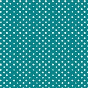 The Pioneer Woman 44" 100% Cotton Flea Market Dot Sewing & Craft Fabric 8 yd By the Bolt, Teal