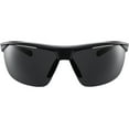 thumbnail image 2 of Nike Tailwind12 Men's Black Semi-Rimless Sport Wrap Sunglasses w/ Flying Lens - Italy, 2 of 4