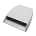thumbnail image 1 of DYNWAVECA Generic Car Hood Decorative Air Flow Intake , Directly Replace, Universal, Easy to Install Accessories Bonnet Vent Cover White, 1 of 9