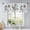 Watercolor Flower, variant on Farmhouse Kitchen Curtains Watercolor Flowers Design for Windows Valances Rod Pocket Curtain Valance for Bathroom Living Room Cafe Home Decor (Watercolor Flower, 18"x54"-1pc)