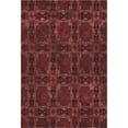 thumbnail image 2 of Addison Rugs Mayfield Washable Transitional Panel Burgundy Rectangle Rug, 10' x 14', 2 of 6