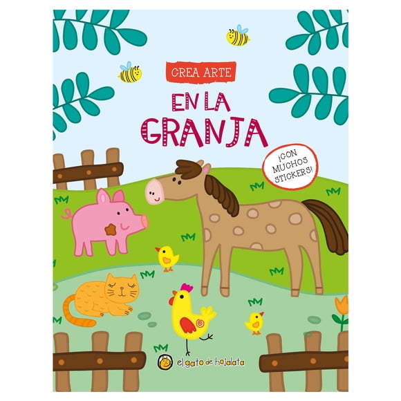 Crea Arte en la Granja Vaios Autores Libro de bolsillo 1ra edicion