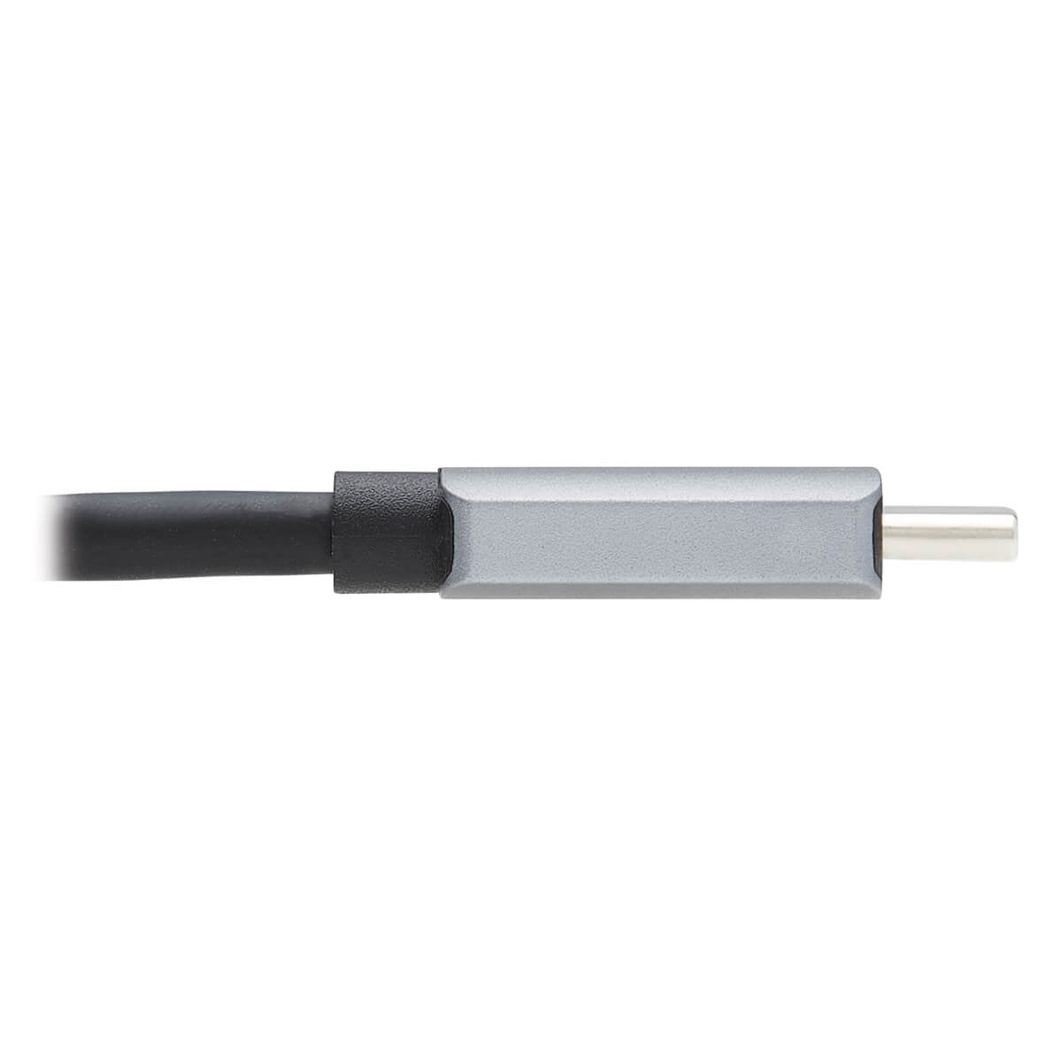 Tripp Lite Usb C To Displayport Adapter Cable (m/m), 8k Uhd, Displayport 1.4, Black/silver, 6 Ft. - Displayport Cable - Usb-c (m) Reversible To Displayport (m) - Usb 3.1 / Thunderbolt 3 / Displayport