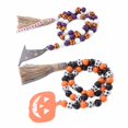 thumbnail image 2 of Halloween Wood Beads, Sturdy Durable Unique Design Wide Application Wood Bead Garland Odorless Comfortable  For Tree For Window For Wall, 2 of 8