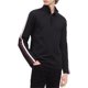 thumbnail image 1 of Calvin Klein suéter acanalado de 1/4 para hombre, negro, grande Calvin Klein Pull-over, 1 of 1