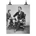 thumbnail image 2 of Print: Abraham Lincoln, With His Son Tad (Thomas) Leaning On A Table, 1865, 2 of 4