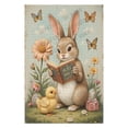 thumbnail image 3 of Cute Rabbit Reading The Holy Bible 1000 Piece Jigsaw Puzzle - Easter Decorative Sign - Cute Bunny - 1000 PC Jigsaw - Wooden, 3 of 8