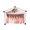 Pink, variant on Hamster Hammock Three-side Tassel - Guinea Pig Hideout Small Animal Corner Fleece Hideaway Cute Ferret Hammock and Sleeping Bed for Ferrets Chinchillas Small Pets
