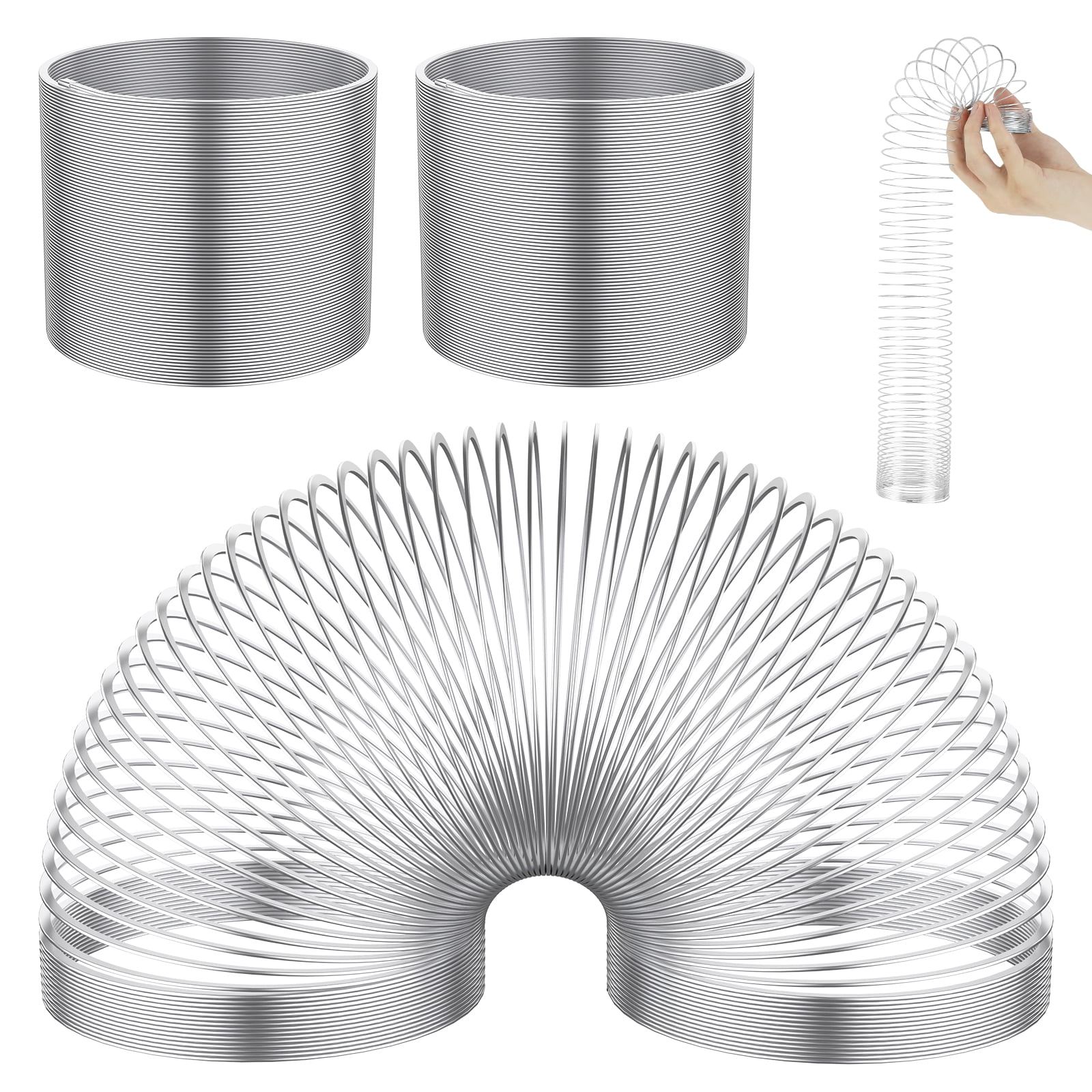 3Pcs Squirrel Proof Spring Elastic Squirrel Baffle Metal Hanging Anti