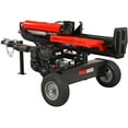 thumbnail image 5 of XtremepowerUS Full Beam 25 Ton Horizontal/Vertical Gas Powered Hydraulic Log Splitter with 196cc OHV Engine, 2" Ball Coupler, 16" DOT Tires, 2 Stage Gear Pump, With Auto Return, 5 of 8