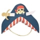 thumbnail image 4 of Gorros de fiesta pirata Meri Meri, paquete de 8 con espada 3D, 4 of 8