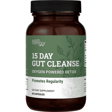 15 Day Gut Cleanse - Relief Without Cramping or Bloating - 60 Capsules