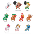 thumbnail image 3 of Tokidoki-figuras de acción de unicornio navideñas, muñecos de juguete, caja ciega, caja misteriosa, regalo de Navidad para decoración de habitación de niños, modelo, 3 of 4