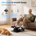 thumbnail image 6 of Patbrela Under Desk Elliptical Machine, Seated Leg Exerciser for Seniors, Quiet Electric Mini Elliptical with Remote, 12 Adjustable Speeds, Auto & Manual Modes, Black, 6 of 9
