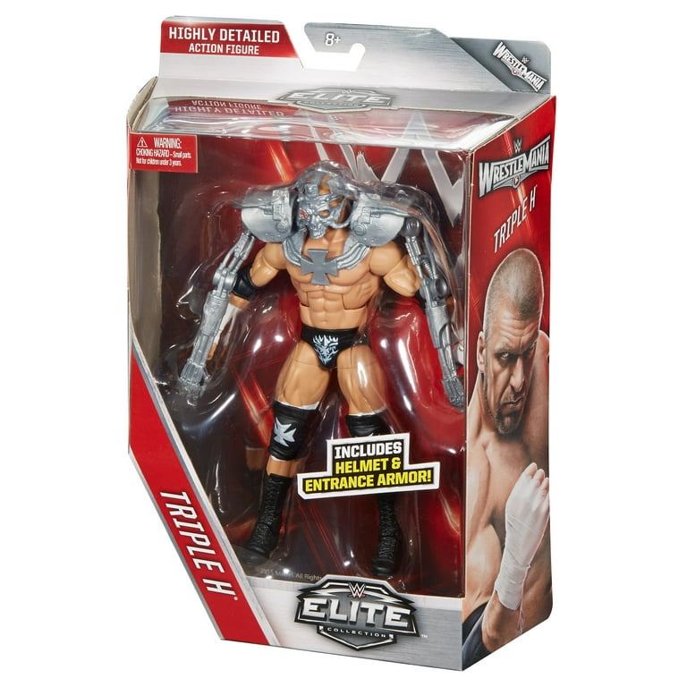WWE Elite Triple H Action Figure - Walmart.com
