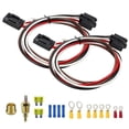 thumbnail image 2 of maskred Auto Dual Cooling Fan Relay Kit Universal Replacement Detachable Repairing Modified Automotive Switch Part Accessories, 2 of 6