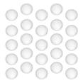 thumbnail image 3 of 50 Pcs Patchs en Verre Rond 20MM pour Fabrication de Bijoux (Blanc), 3 of 9