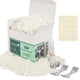 thumbnail image 1 of SAEUYVB Cera de vela de soja natural y cera de vela de soja para hacer velas – 2 libras de cera de soja para hacer velas Cera de vela de soja premium. 20 mechas de vela, 20 pegatinas de mecha y 2 disp, 1 of 7