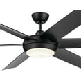 thumbnail image 7 of Kichler 310260SBK Mint 60" 6 Blade Indoor Ceiling Fan - Black, 7 of 7
