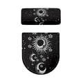 thumbnail image 2 of HELLHERO Space Toilet Cover Set 17x21 Inches Elastic Edge Stretchy Fabric for Gift, 2 of 7