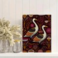 thumbnail image 2 of Two Swans Canvas Wall Art, Bird Themed Print for Living Room, Bedroom, Hallway, Office and Hotel Interior Decor, 2 of 8