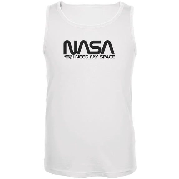 NASA Worm I Need My Space Mens Tank Top