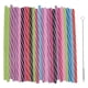 thumbnail image 2 of 25 pajitas reutilizables de colores para tarro de bebida cepillo de limpieza para el hogar , Multi, tal como se describe Yotijar Pajas de plástico reutilizables, 2 of 9