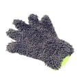 thumbnail image 4 of Car Wash Mitt Microfiber, Scratch-Free Soft Gloves for Detailing, Thickened 5-Finger Scrubber for Auto Cleaning (Green), 4 of 9