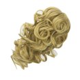 thumbnail image 2 of Jumpingount Peluca de pelo de poni de fibra sintética de alta temperatura, pelo sintético disponible en 27/613 Type3 NO3, 2 of 6