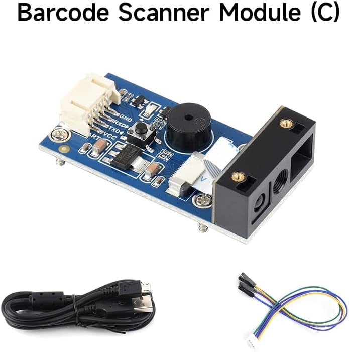 2D Codes Scanner Module (C), Supports High Accuracy Barcode Scanning, Barcode/QR Code Reader