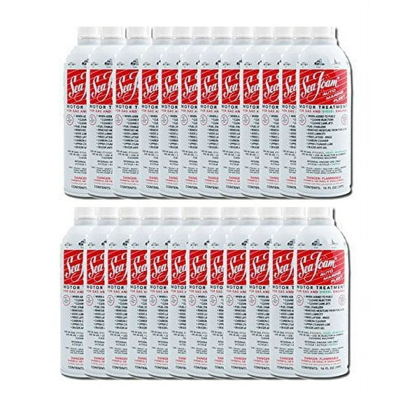 Sea Foam Motor Treatment SF-16 - Universal Automotive Additive - 24 Pack, 16 fl oz Each