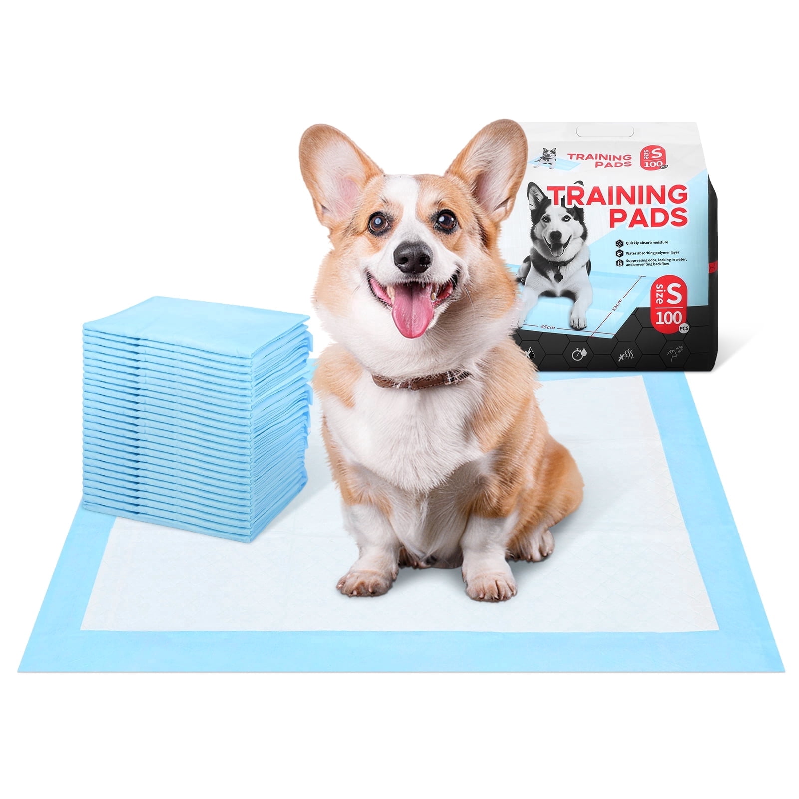 Auwogo Dog Training Pads, Small 13x18 (100 Count) photo 1