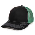 thumbnail image 4 of Outdoor Cap OC771PM Slight Pre-Curved Visor-Black/Mexican Flag, 4 of 8