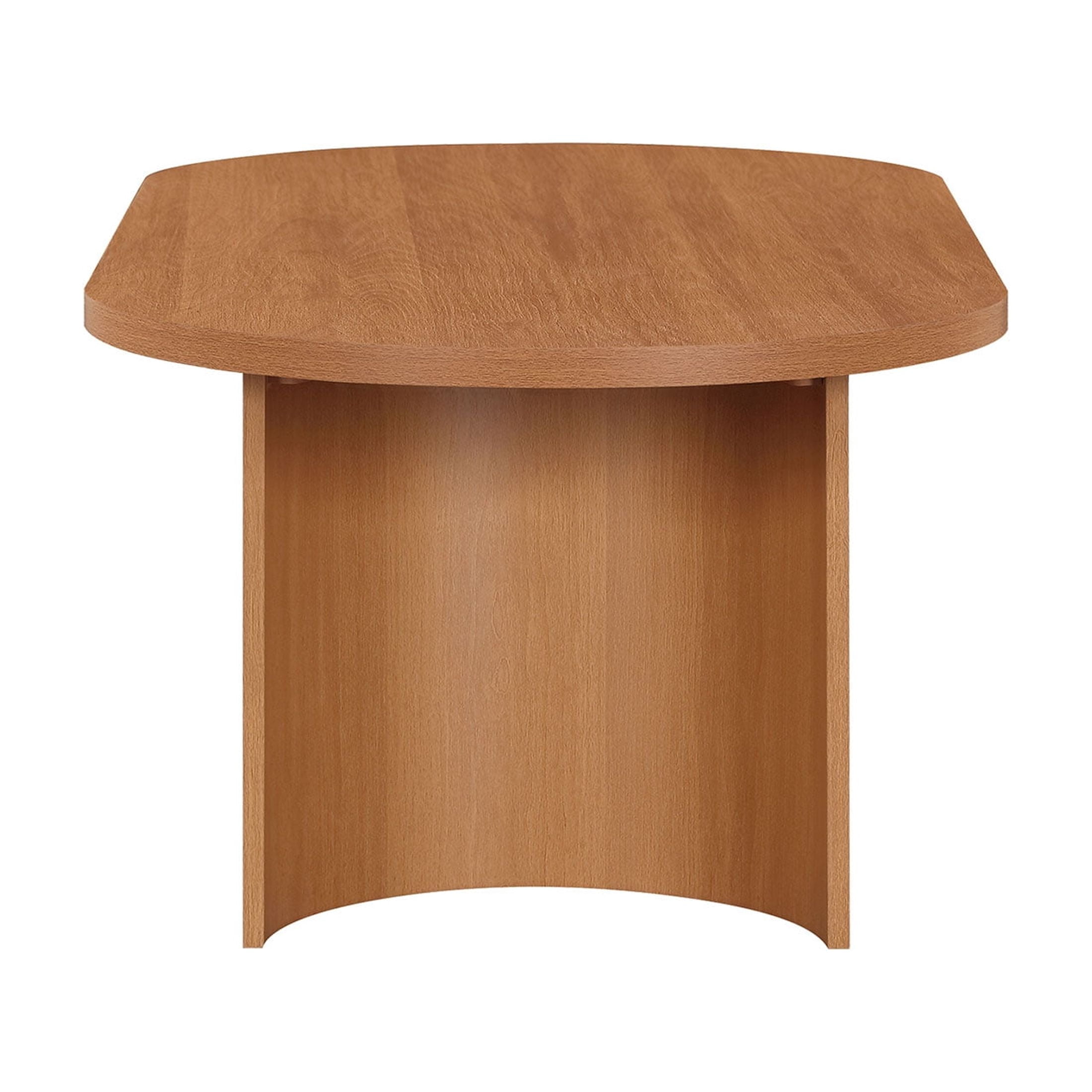 Beautiful Mae Coffee Table by Drew Barrymore, Cherry Finish
