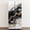 Color 3, variant on Self Adhesive Vinyl Refrigerator Wrap Set Black Gray Swirls Abstract Flow White Door Mural Removable Fridge Sticker Peel and Stick Full Door Cover Decal Kitchen Bar Decor