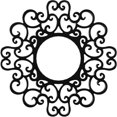 thumbnail image 1 of Ekena Millwork CMPP36RESBL Reims Architectural Grade PVC Pierced, Black Urethane Ceiling Medallions 36"OD x 13 3/4"ID x 1"P, 1 of 4