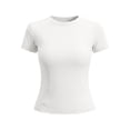 thumbnail image 4 of Posijego Workout Tops for Women Athletic Short Sleeve T-Shirtstight T-Shirts Workout Running Yoga Crop Tops, 4 of 6