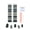 NJ011, variant on Solid Color Full Paste Waterproof Manicure