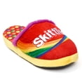 thumbnail image 4 of ODD SOX – Skittles Fuzzy Slippers Large for Men & Women – Soft Plush Indoor Slides, Cozy Gift Idea, 4 of 4