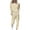 Beige, variant on 2 Piece Sets for Women Fall Pants Casual Two Piece Fall Sets for Women Women's Fashionable Loose Printed Long Sleeved Round Neck Drawstring Casual Set