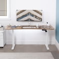 thumbnail image 2 of VIVO Reclaimed Wood 63" x 32" Table Top for Adjustable Standing Desk Frames, 2 of 8