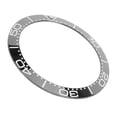 thumbnail image 2 of Ceramic Watch Bezel Ring Professional 38mm Watch Bezel Insert Replacement Parts Accessory for Watchmaker Black Base White Digit, 2 of 14