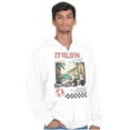 thumbnail image 4 of Grand Prix Italian Speed Racing Car Zip Hoodie Sweatshirt Men Brisco Brands S, 4 of 6