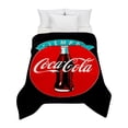 thumbnail image 1 of Cobertor Providencia Serenity Matrimonial Coca-Cola Siempre Black Negro, 1 of 8