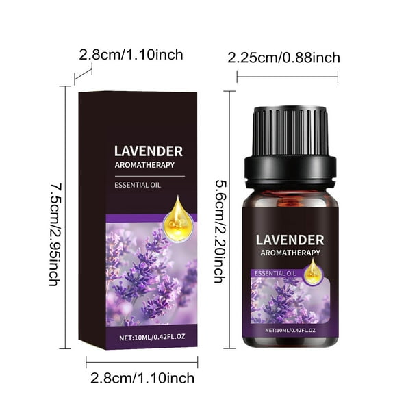 Aceite esencial, aceite natural, soluble en agua, humidificador, aceite para coche, aromaterapia, para difusor, flores, alivio del estrés, relajación específica, 10 ml, plegable, hode