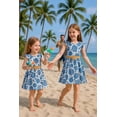 thumbnail image 2 of Vestido PATPAT Vintage Boho Floral con Volantes y Cinturón 6-7 Años, 2 of 9