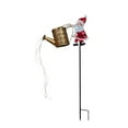 thumbnail image 2 of 2025 Solar Watering Can Lights Outdoor,Christmas Santa IP65 Waterproof Metal Garden Decor with LED Light - Hanging Solar Kettle Light Patio Lawn Pathway Decoration (Colorful), 2 of 5