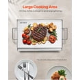 thumbnail image 4 of VEVOR 23x16 in Flat Top Griddle Stainless Steel Universal BBQ Grill Pan Cookware, 4 of 9