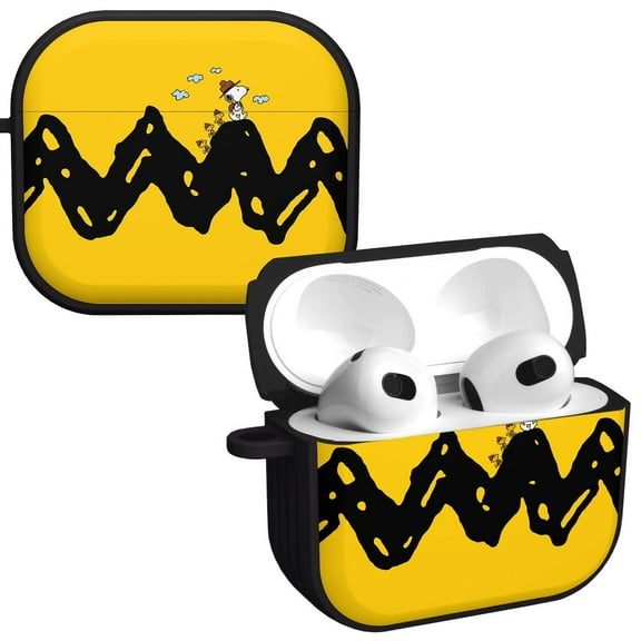 Peanuts Beagle Scouts HDX Case Cover Compatible with Apple AirPods Gen 3 (Scouts Zig Zag) by Affinity Bands